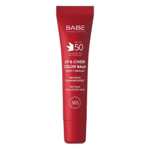 BABÉ Lip & Cheek SPF 50 20 ml – Cherry (Invierno)