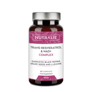 Nutralie Trans-Resveratrol y NAD+ Complex 686 mg 60 cáps